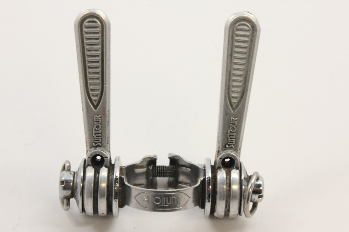 Suntour Cyclone Vx Downtube Shifters: Clamp on, Friction