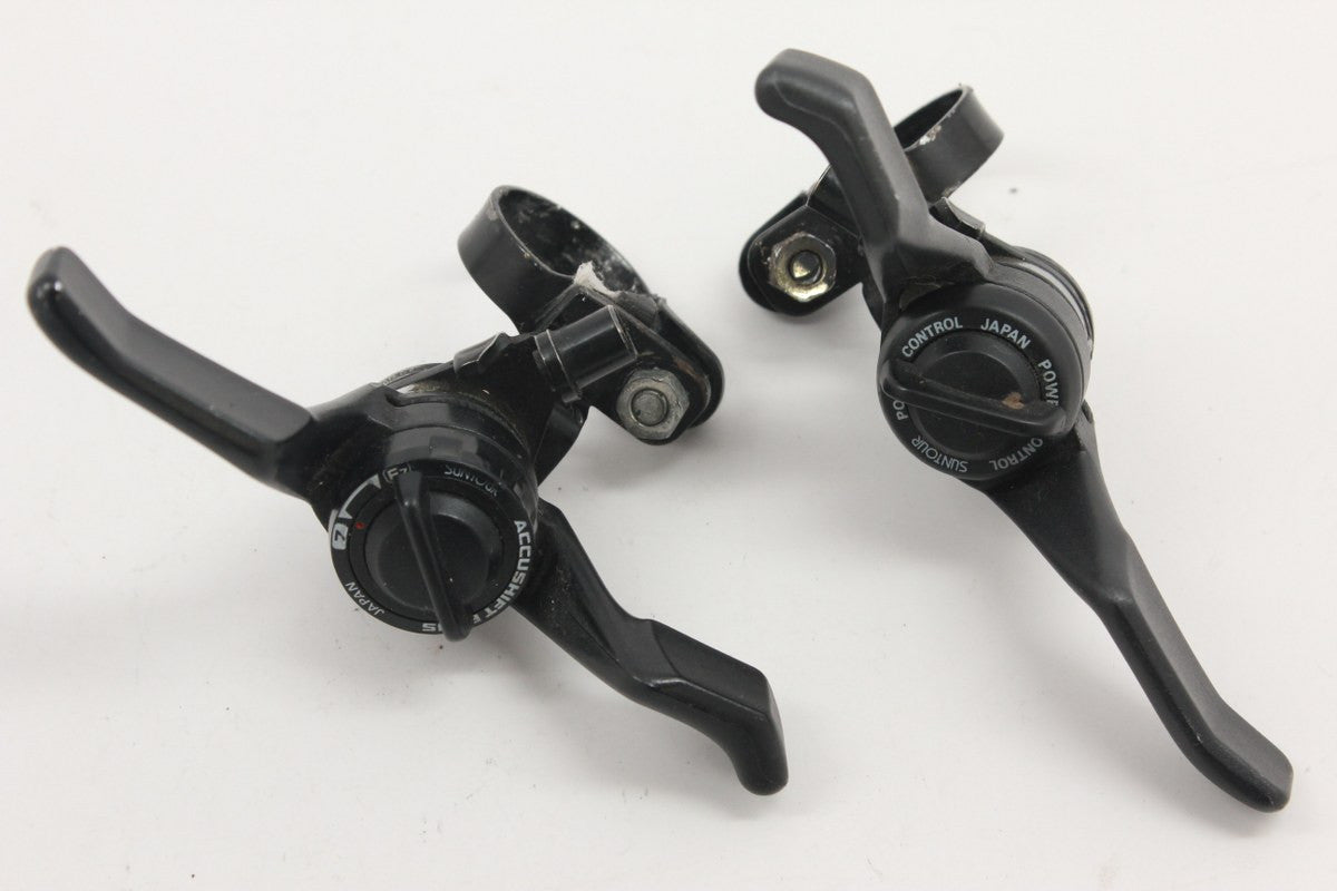 Suntour Command Shifters: 7 Speed Indexed, 1st gen 1886