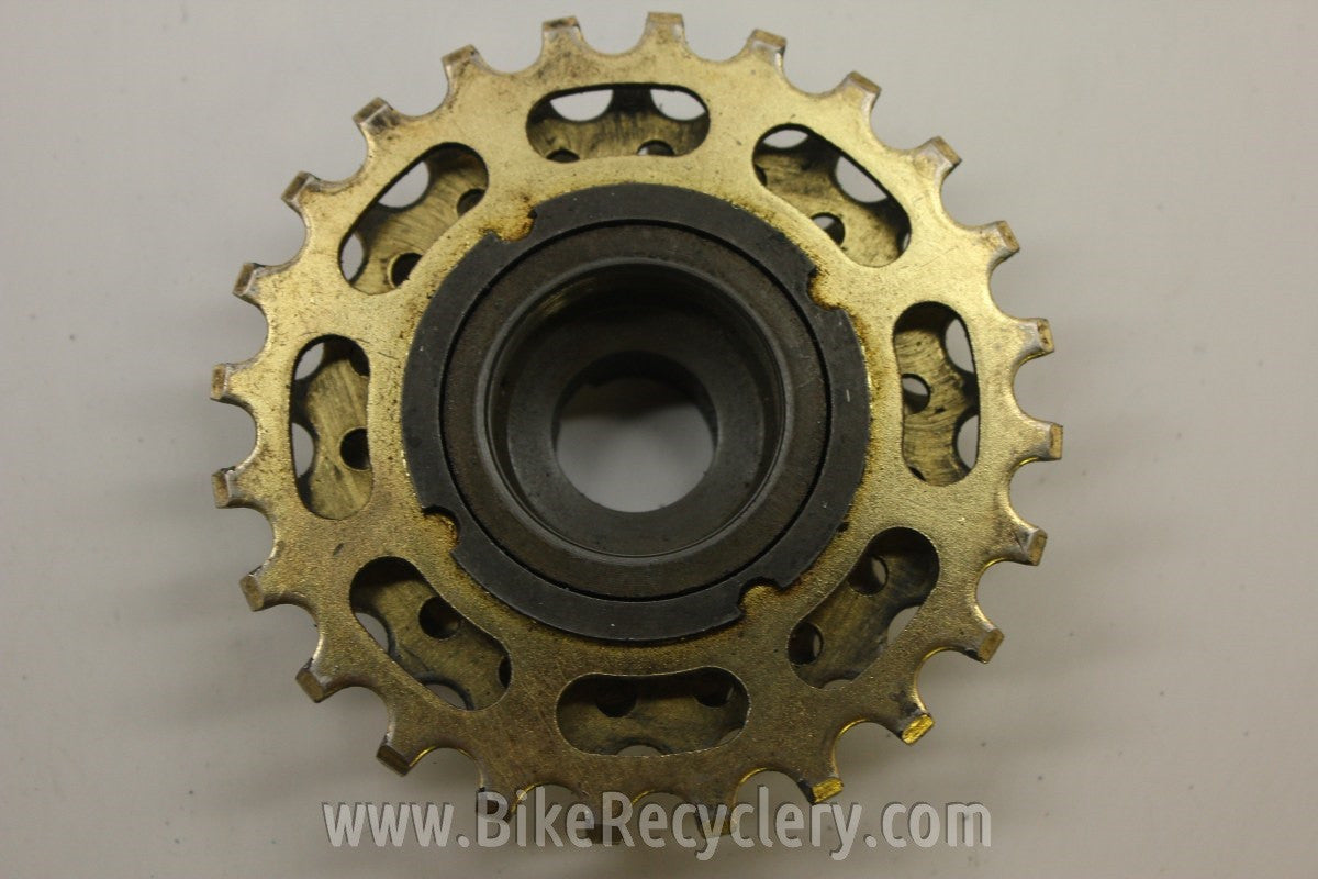 Suntour Pro Compe Freewheel: 5-speed 14-24t Gold