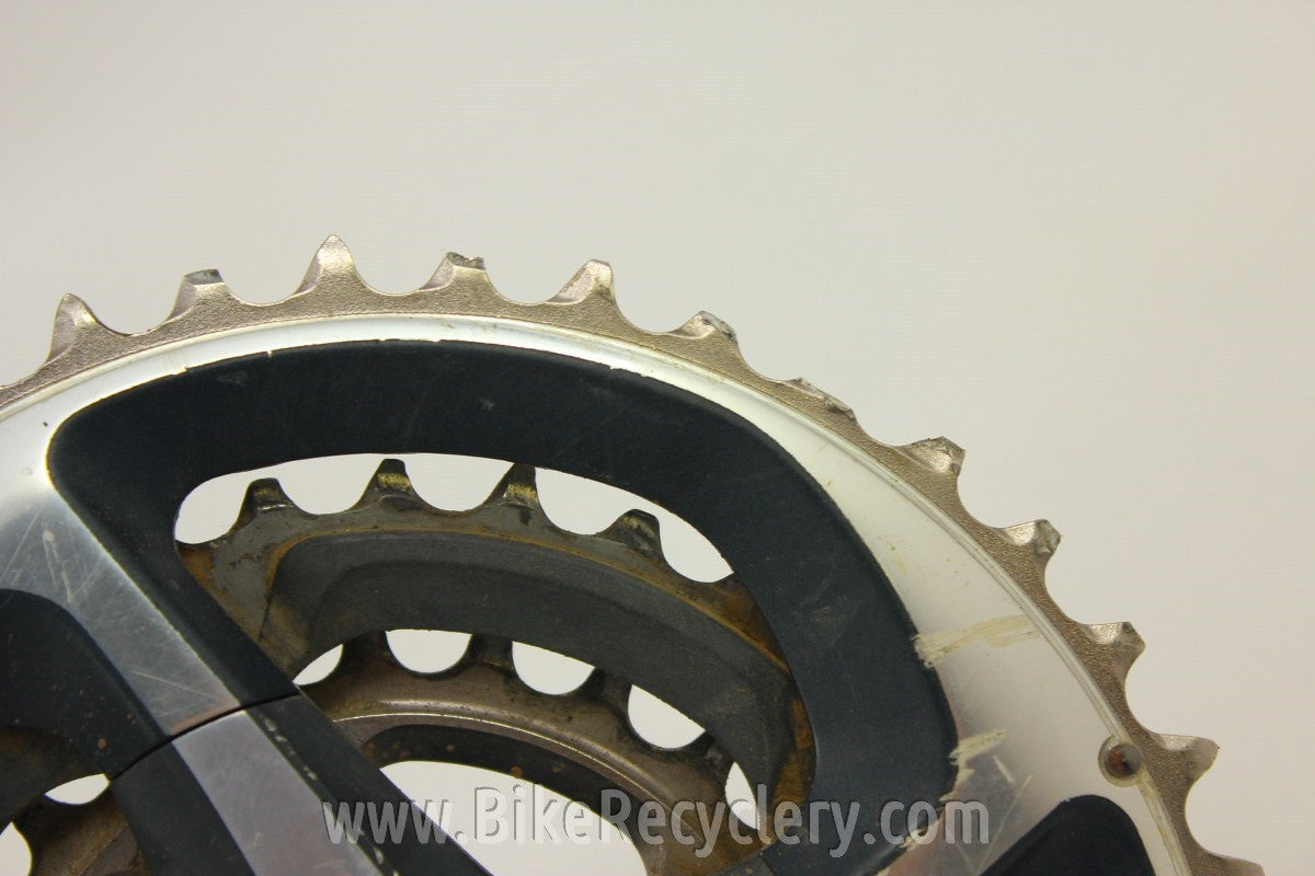 2013 Shimano XTR Crankset: 3x10 Triple, FC-M980, 175mm