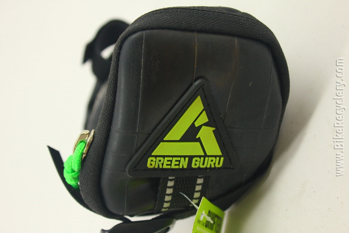 Green Guru Shifter Saddle Bag: Made from Recycled Inner Tubes! NEW