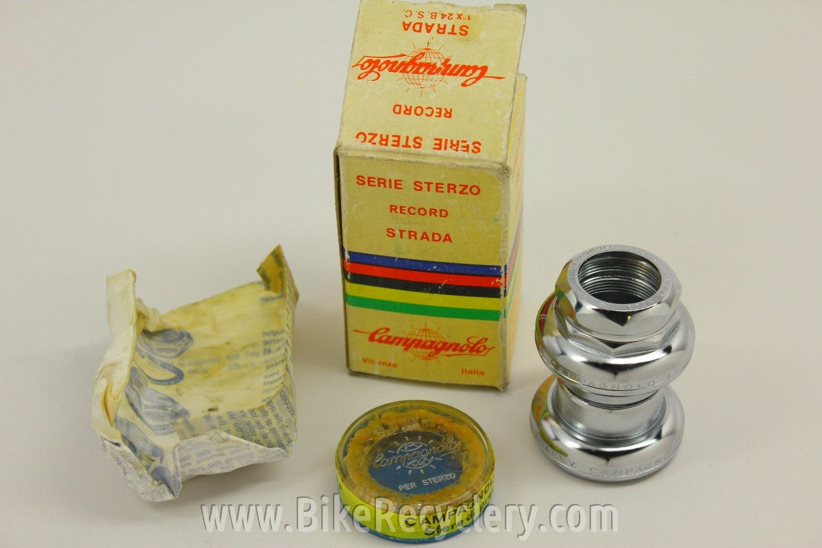 NOS/NIB Campagnolo Nuovo Record Headset: Strada 1039, British