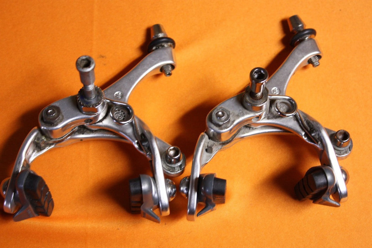 Campagnolo Veloce Dual Pivot Brakeset: Silver, New Pads