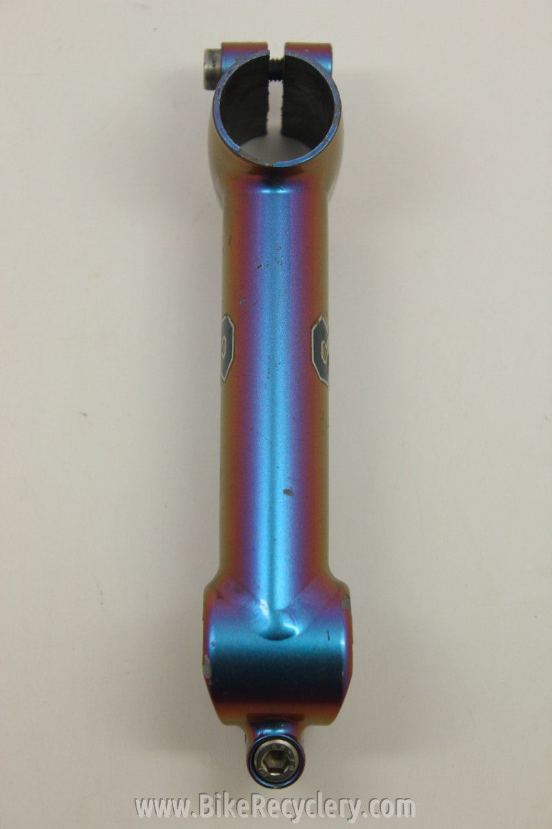Custom Serotta Threadless Stem: Chameleon Paint 1" 120mm x 26.0mm Purple Green Red