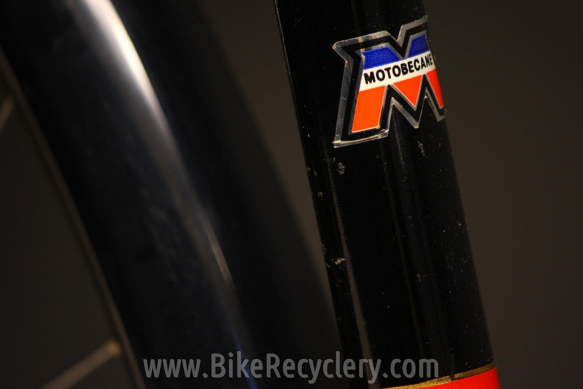 1979 Motobecane Grand Jubilee Touring Bike: 57cm, Fenders, Dura Ace / 600, Modolo Gold, Black/Red, Lugged Steel