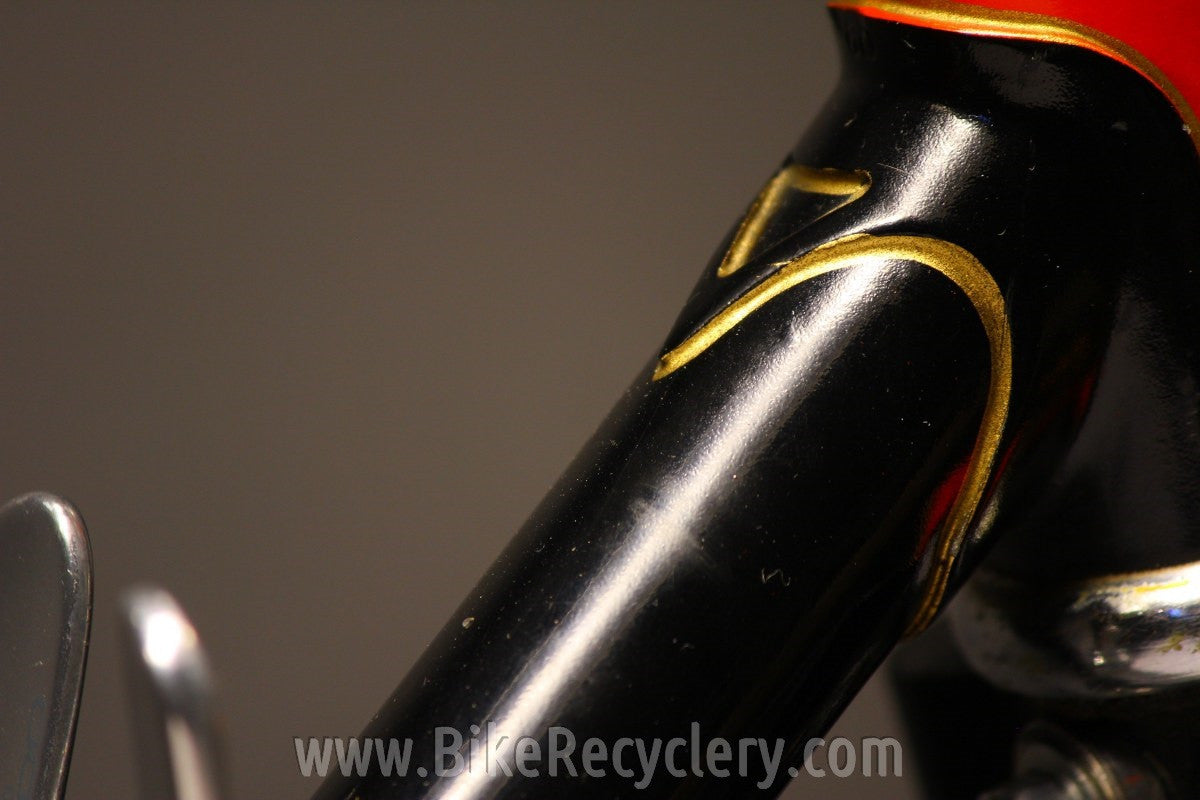 1979 Motobecane Grand Jubilee Touring Bike: 57cm, Fenders, Dura Ace / 600, Modolo Gold, Black/Red, Lugged Steel