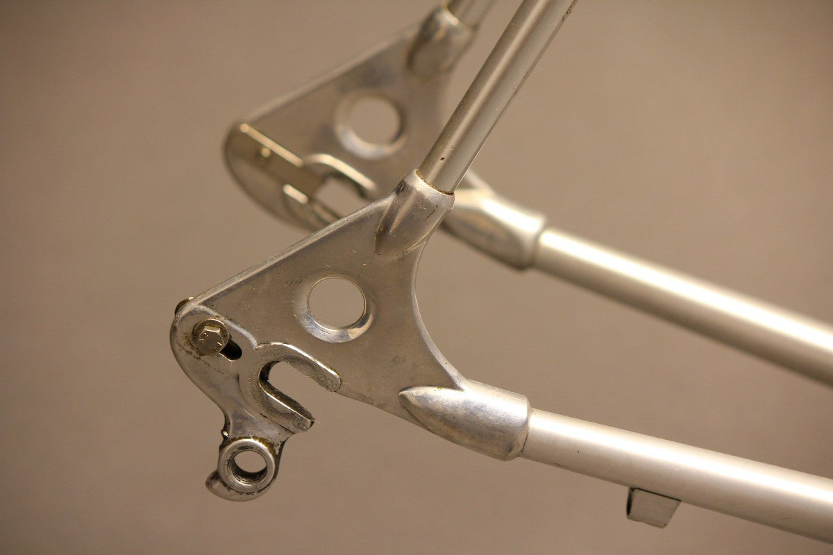 Guerciotti Sprint Road Bike Frame & Fork: Aluminum Bonded, Red / Silver 60cm
