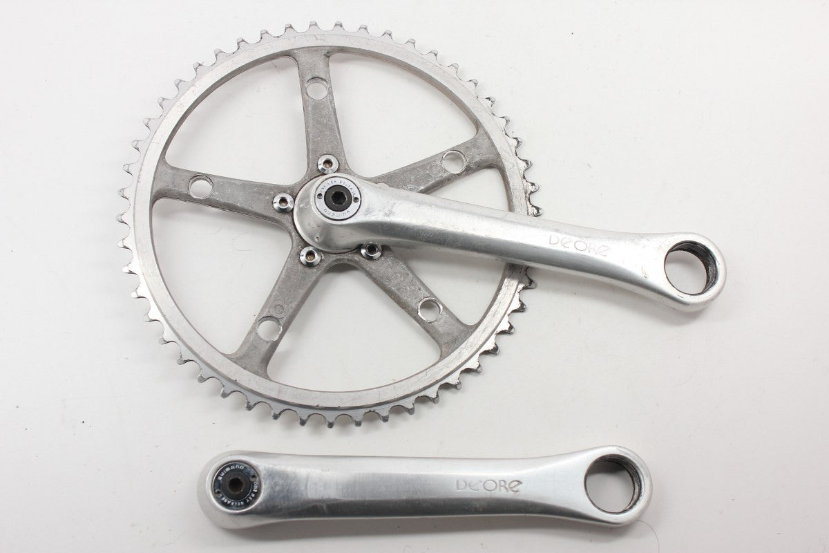 Shimano Deore AX Touring Crankset: Oversized Pedal Holes, 170mm, Triple FC-DE30