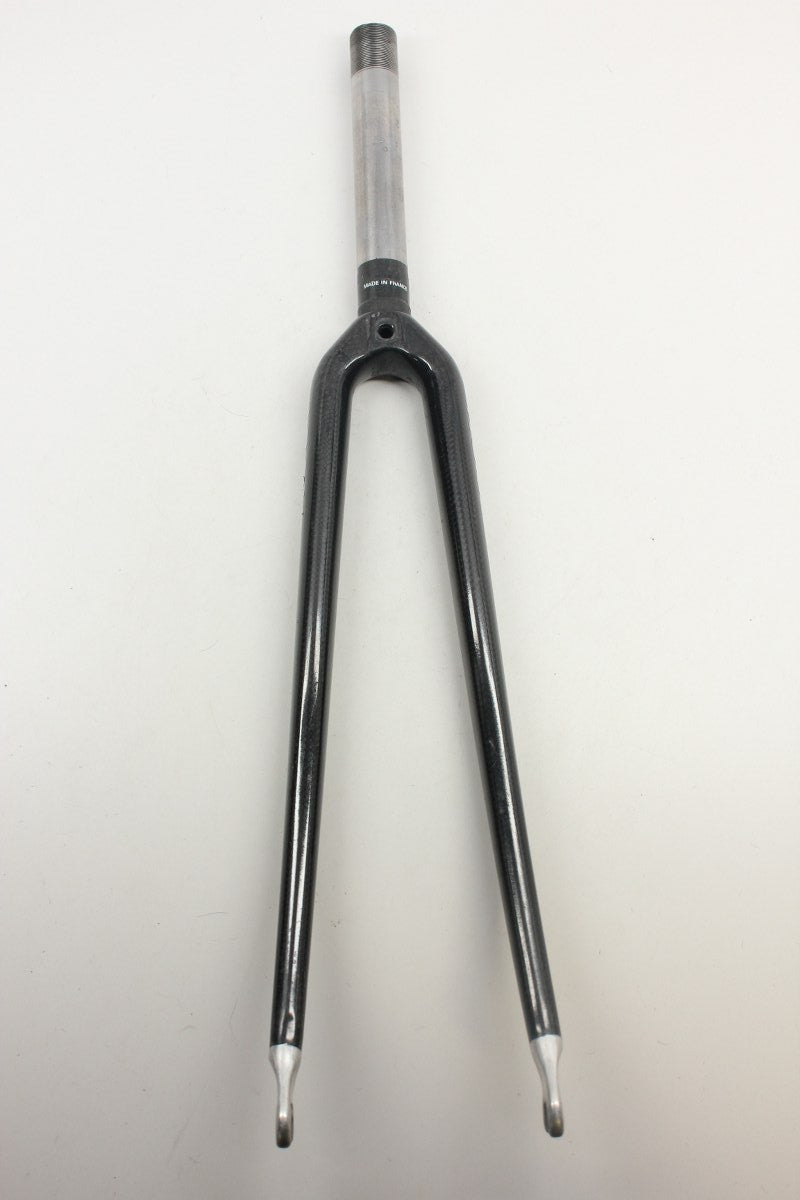 Look HSC-2 Carbon Fork: 1" Threaded Black