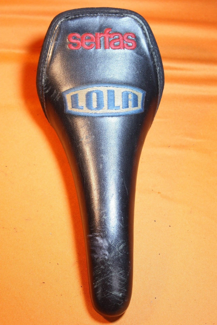 Serfas Lola Saddle: 1990's XC, super narrow