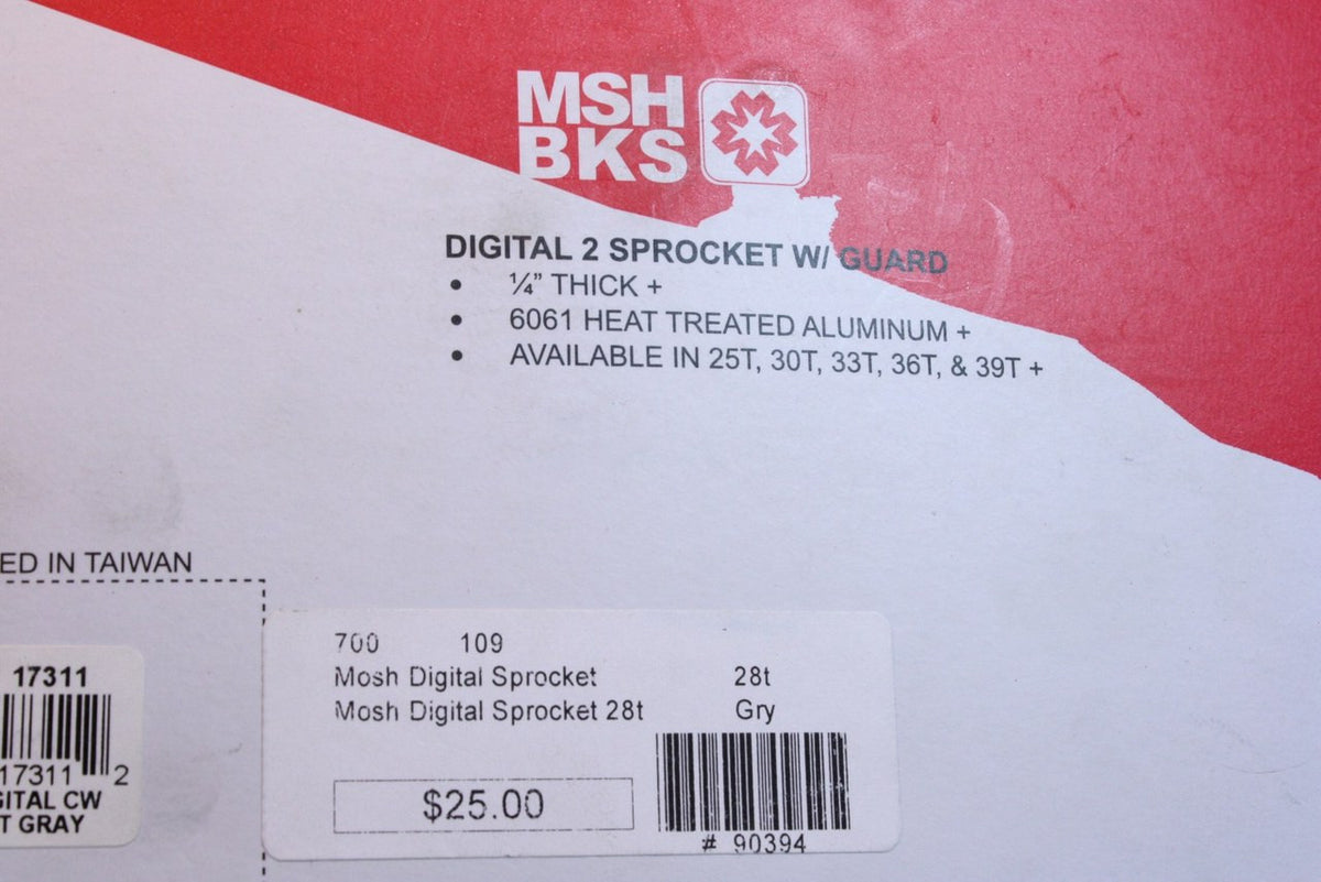 Mosh Digital 2 Sprocket: 28t NEW