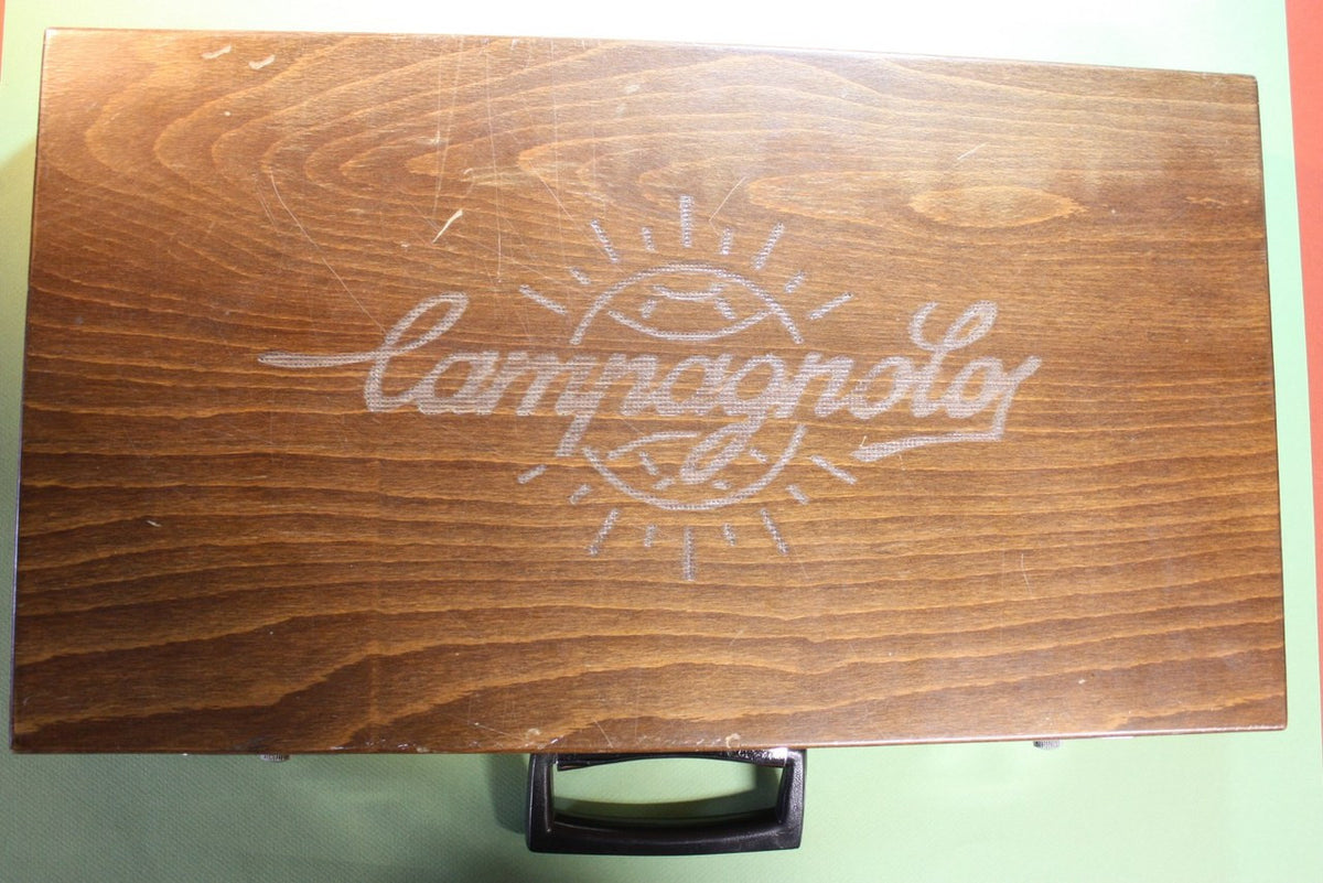 Campagnolo Freewheel Tool Kit: Wooden Box, Includes 13-23t Freewheel NOS