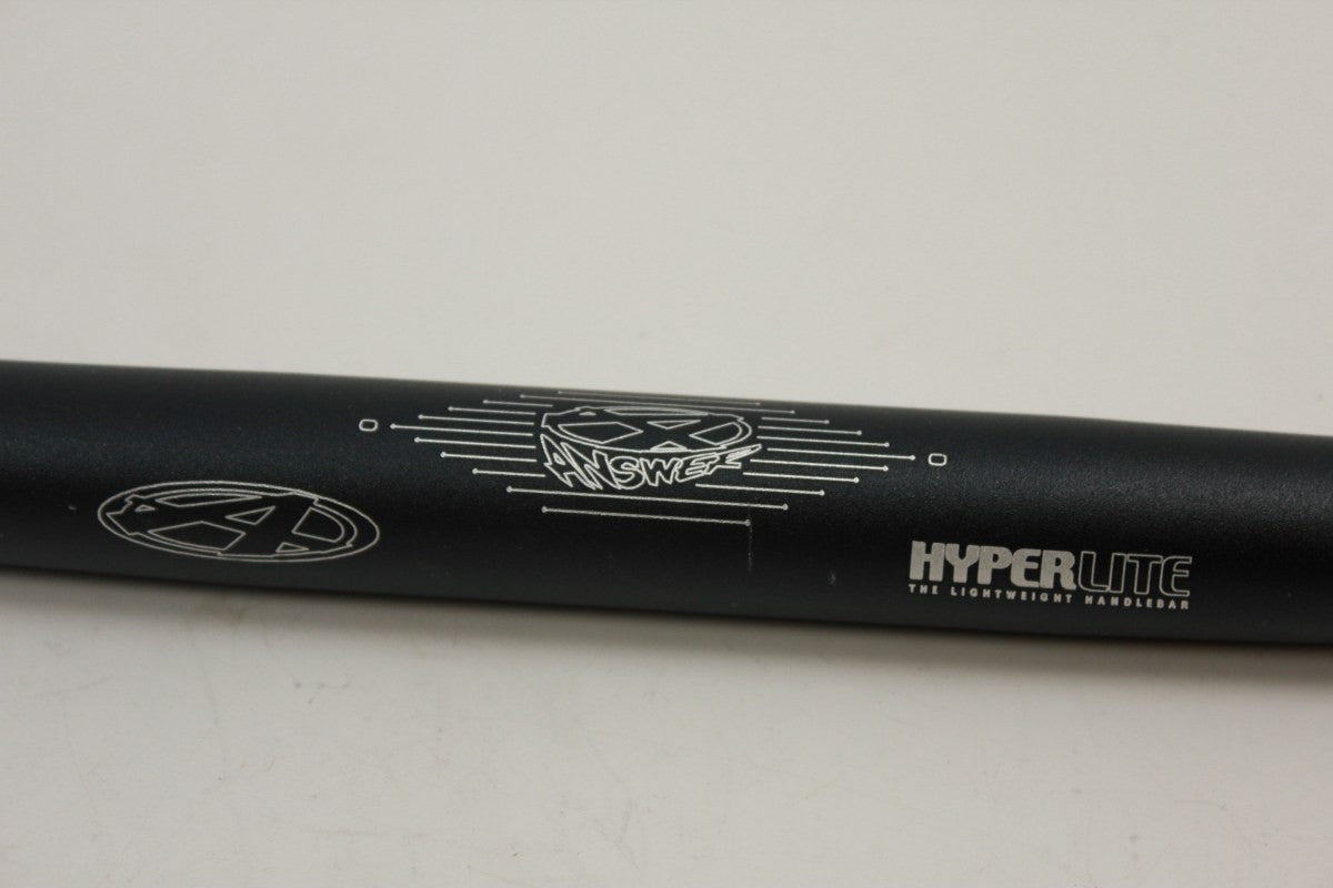 NOS Hyperlite - Answer Handlebars: 25.4mm 1990's Black