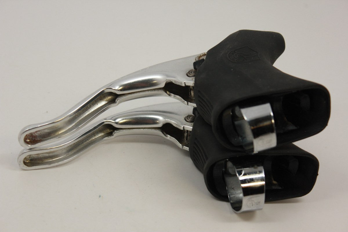 Campagnolo C-Record Brake Levers: Aero or Non-Aero, 1990's Black Hoods 2018