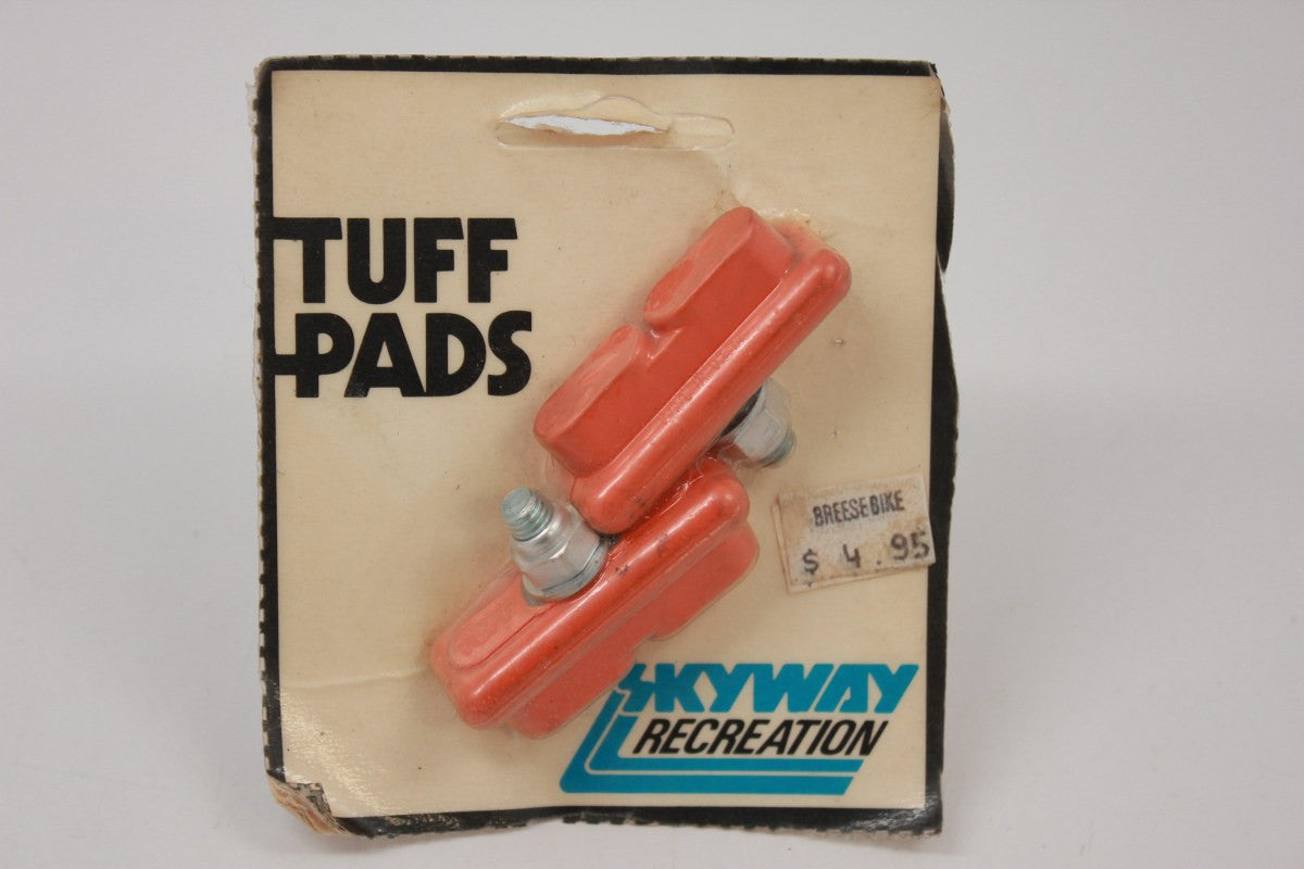 NOS/NIB Skyway Recreation Tuff Pads: Orange, One Pair