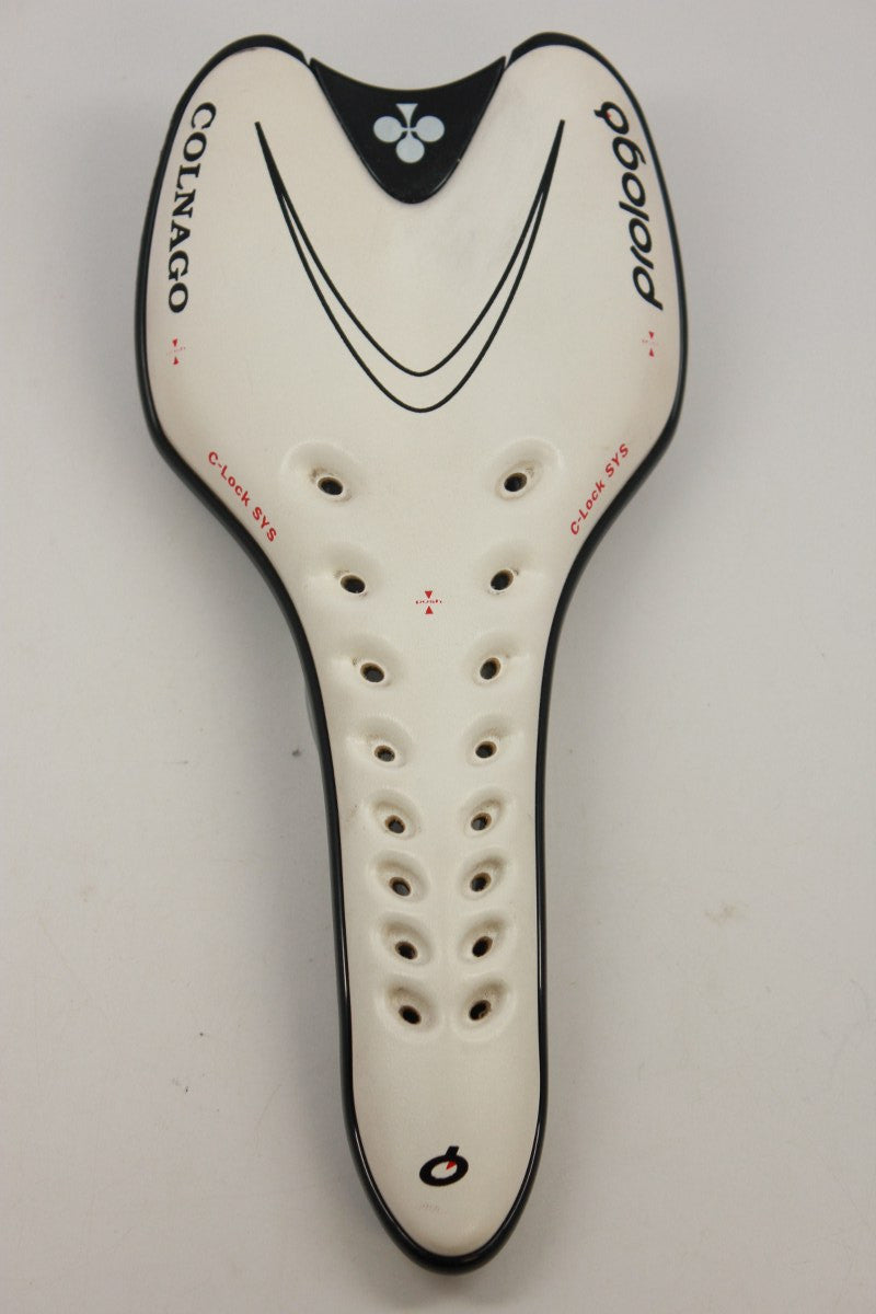 Colnago Saddle: Prologo Choice C-Lock System, White