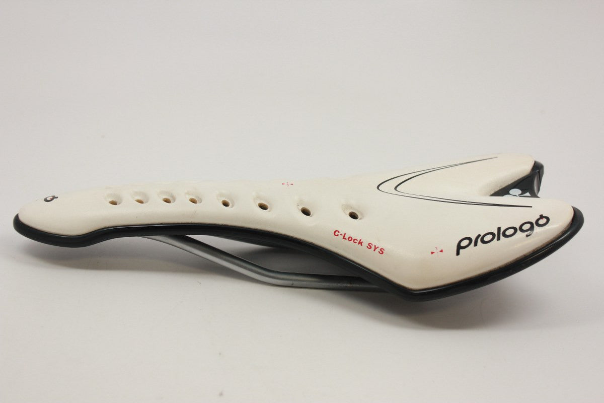 Colnago Saddle: Prologo Choice C-Lock System, White