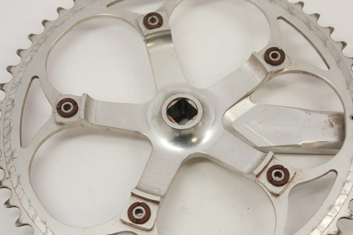 Shimano Dura Ace 8-Speed Crankset: FC-7402, 175mm, 53t
