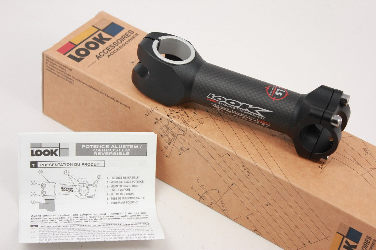 NEW Look CarboStem: 120mm Long, 25.8mm Clamp (for 25.4 or 26.0), 1" or 1 1/8"