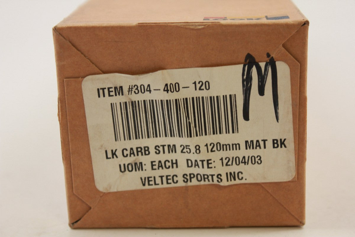 NEW Look CarboStem: 120mm Long, 25.8mm Clamp (for 25.4 or 26.0), 1" or 1 1/8"