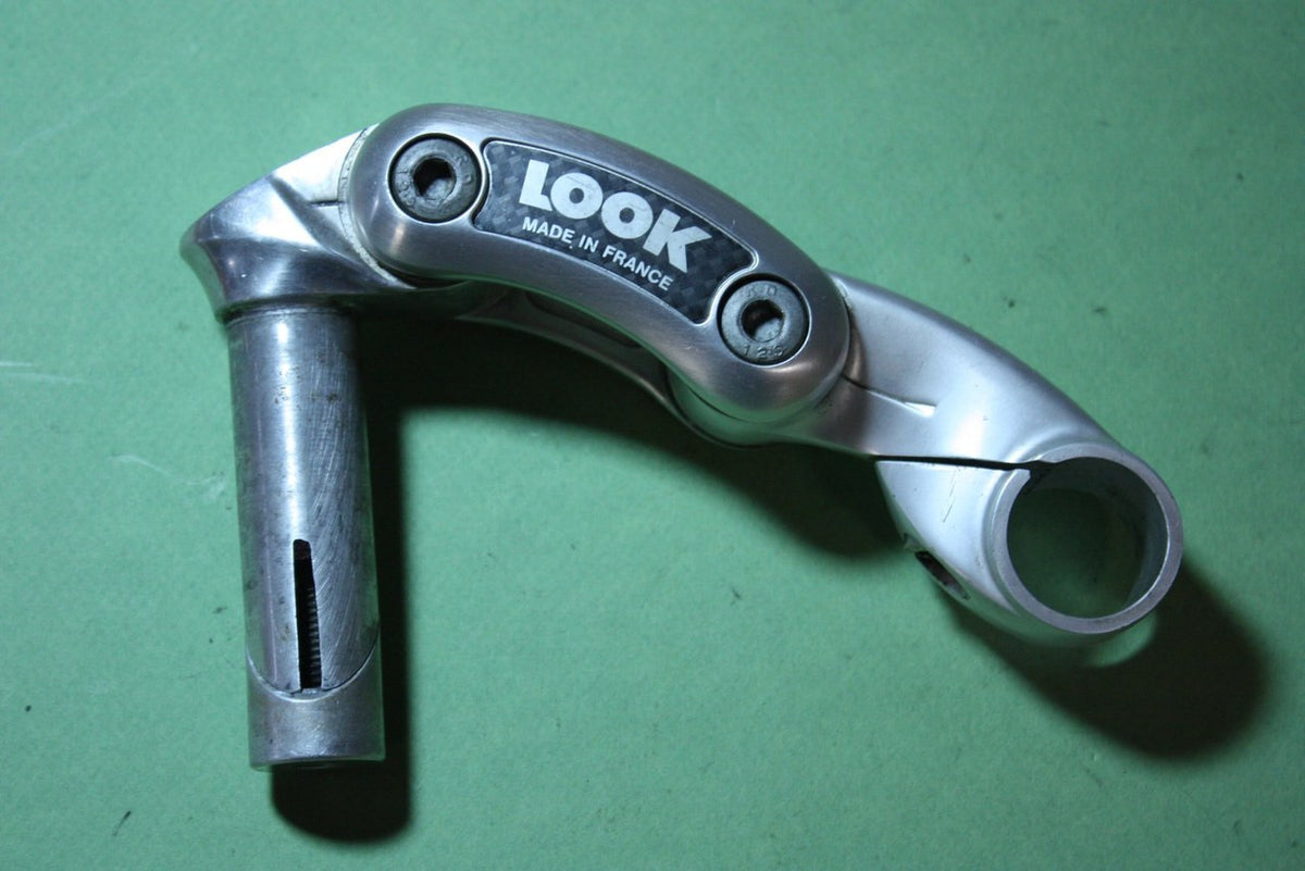 Look Ergostem Adjustable Quill Stem: Silver 26.0mm