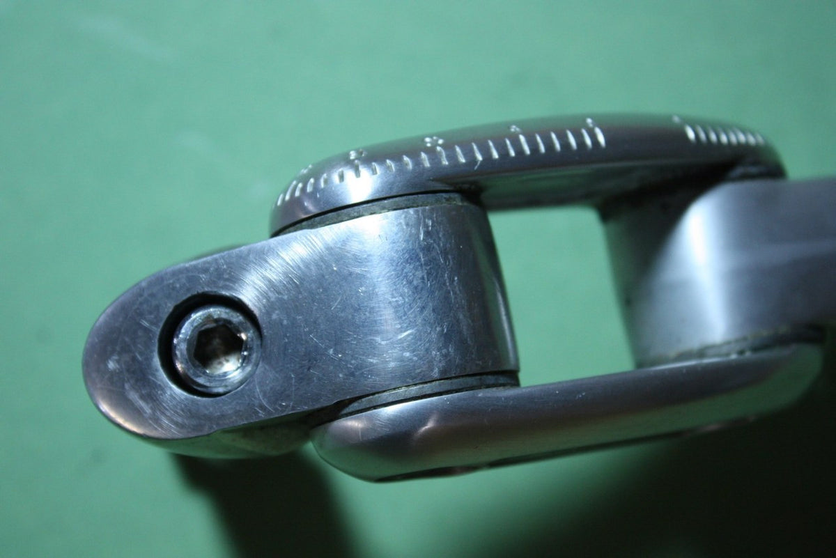 Look Ergostem Adjustable Quill Stem: Silver 26.0mm