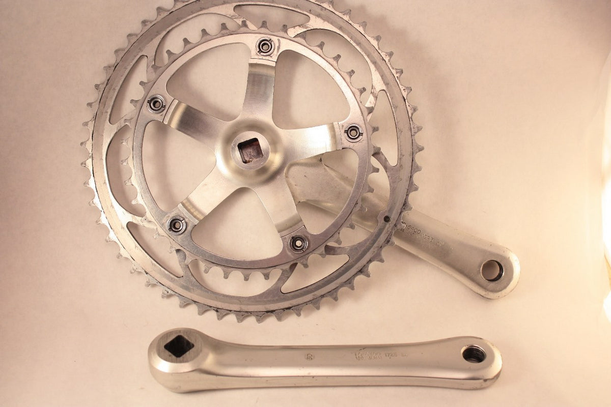 Shimano 600/Ultegra FC-6400 Tri-Color Crankset: 172.5mm