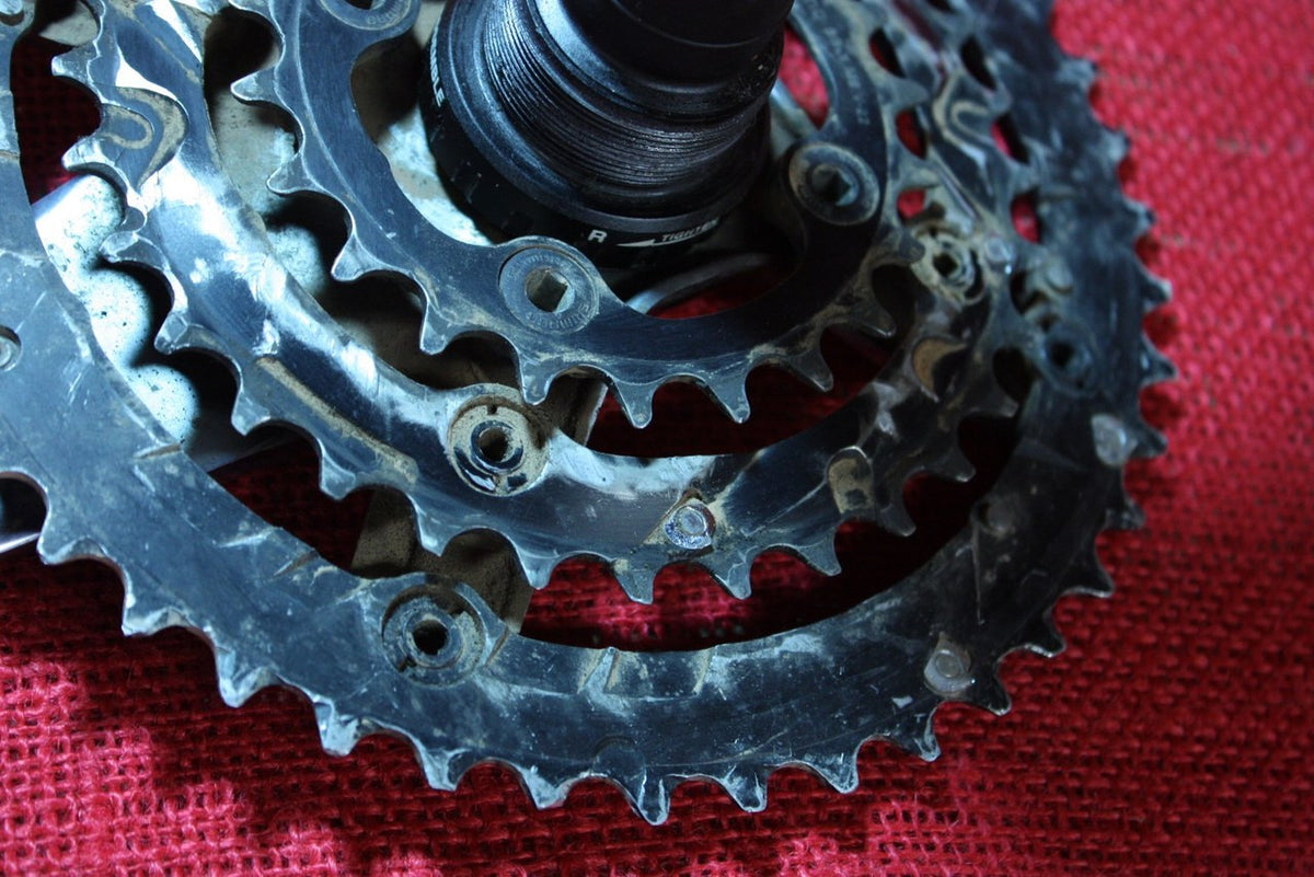 Shimano XTR Triple Crankset: FC-M960, 175mm w/bb