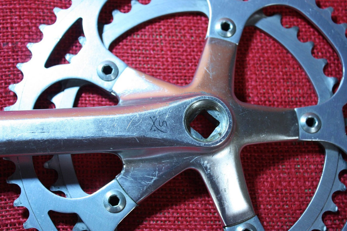 Stronglight 101 Crankset: 170mm, 52/42t Standard Double