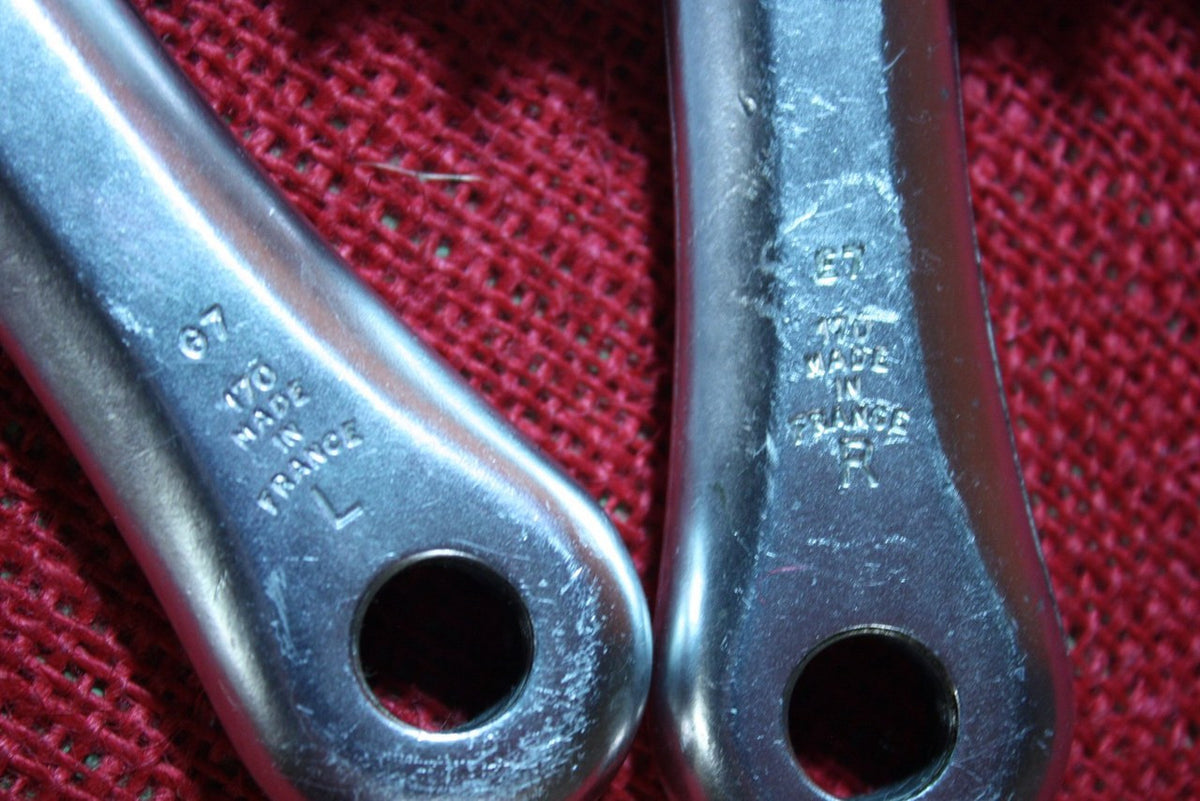 Stronglight 101 Crankset: 170mm, 52/42t Standard Double