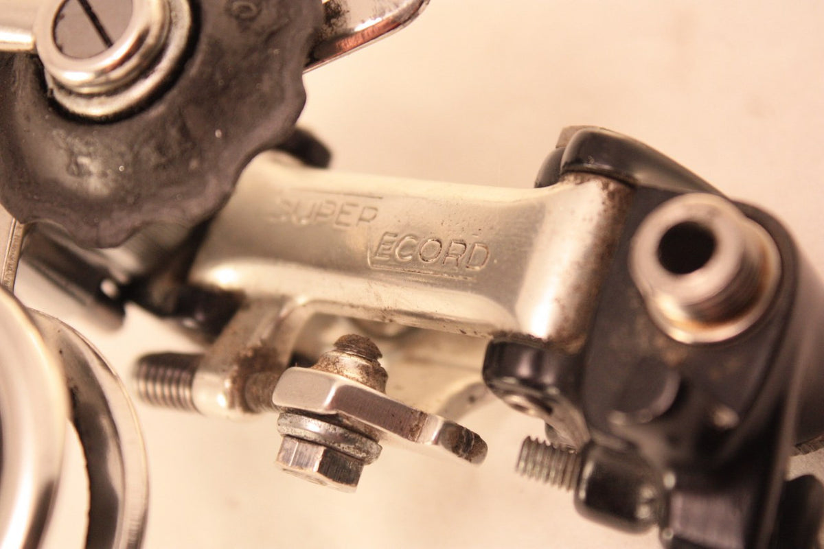 Campagnolo Super Record Rear Derailleur: 1982 Second Gen, Ti Bolts