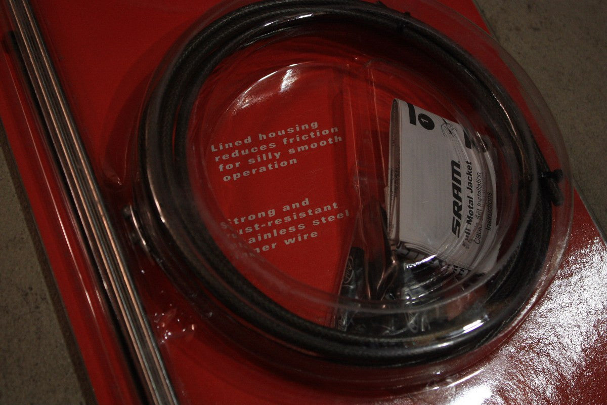 Sram Pit Stop Full Metal Jacket Road Brake Cable & Housing Set