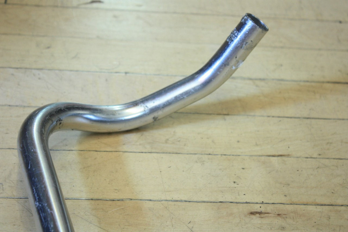 Nitto RB-009 Bullhorns / Time Trial Bars: 26mm, 42cm, Silver