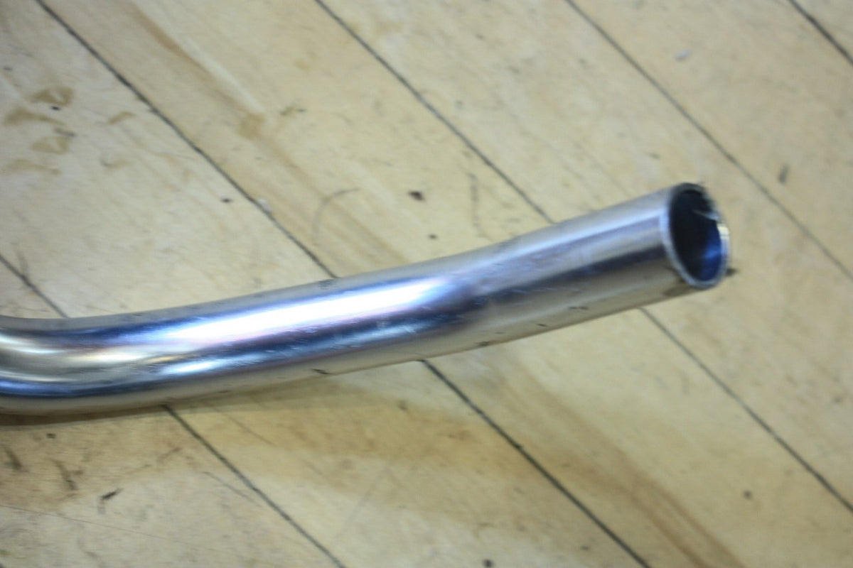 Nitto RB-009 Bullhorns / Time Trial Bars: 26mm, 42cm, Silver