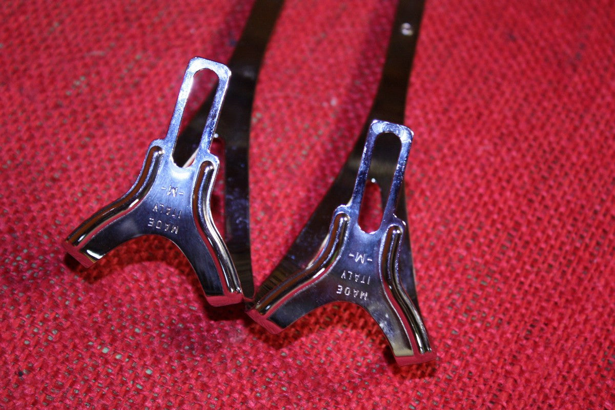 NIB/NOS Campagnolo C-Record Aero Toe Clips: Medium