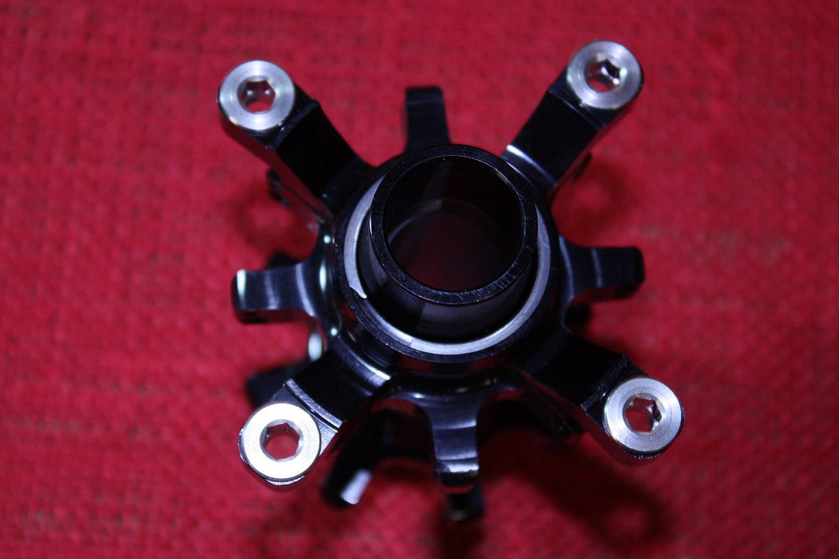 Hope Pro3 SP-AM4 Front Hub: 15mm / 20mm, 4 Bolt Rotor, Black, NEW