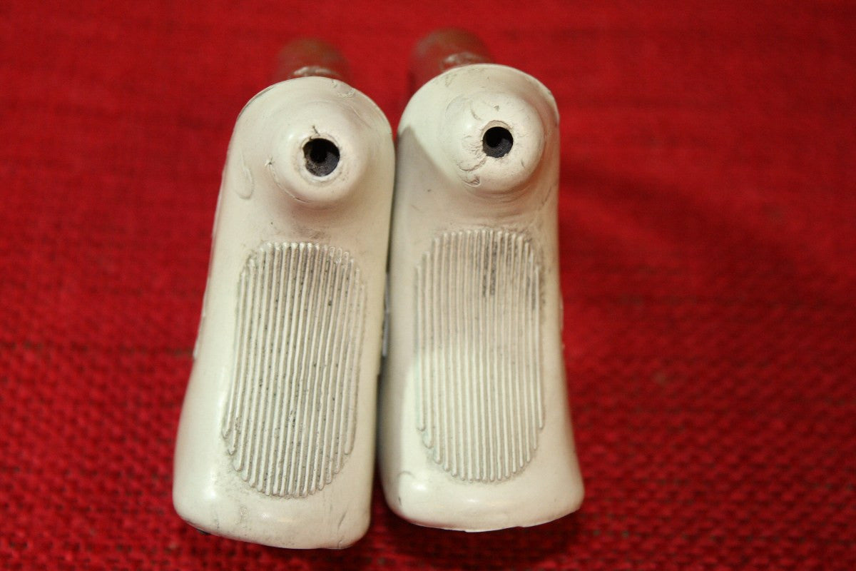 Campagnolo Cobalto / C-Record Brake Levers: White Hoods, Non-Aero