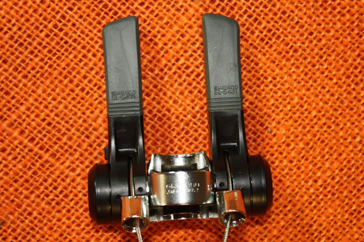 NIB Shimano Stem Shifters: 6-speed Indexed, Cables, Housing