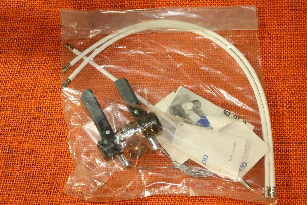 NIB Shimano Stem Shifters: 6-speed Indexed, Cables, Housing