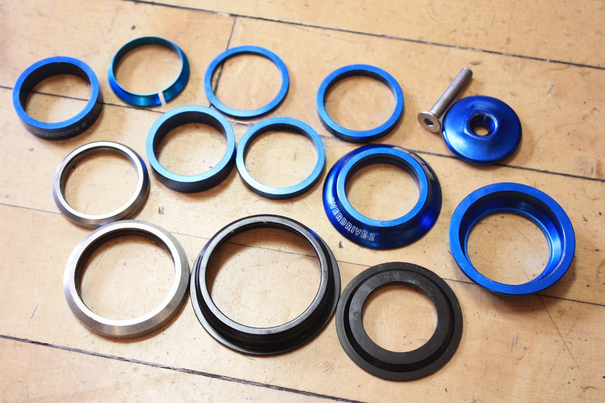 NEW FSA Overdrive 2 Tapered Headset: 1 1/4- 1.5", For Giant Anthem, Reign, Trance