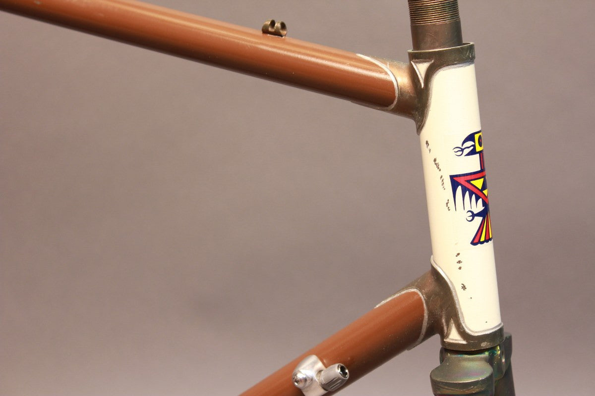 1974 Andy Gilmour Frame/Fork: Gilmour's 244th Frame Ever! Nickel Plated Fork/Lugs - 56cm