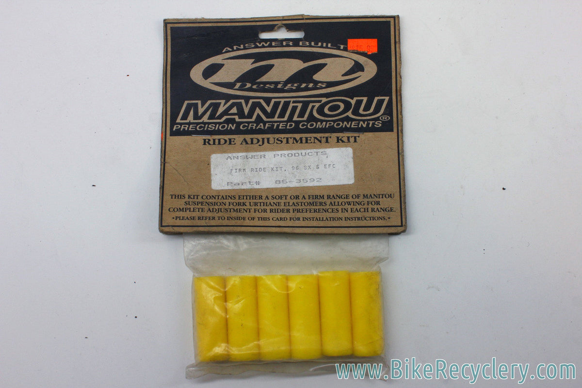 Vintage Manitou Elastomer Rebuild Kit: 1996 EFC & SX - Firm