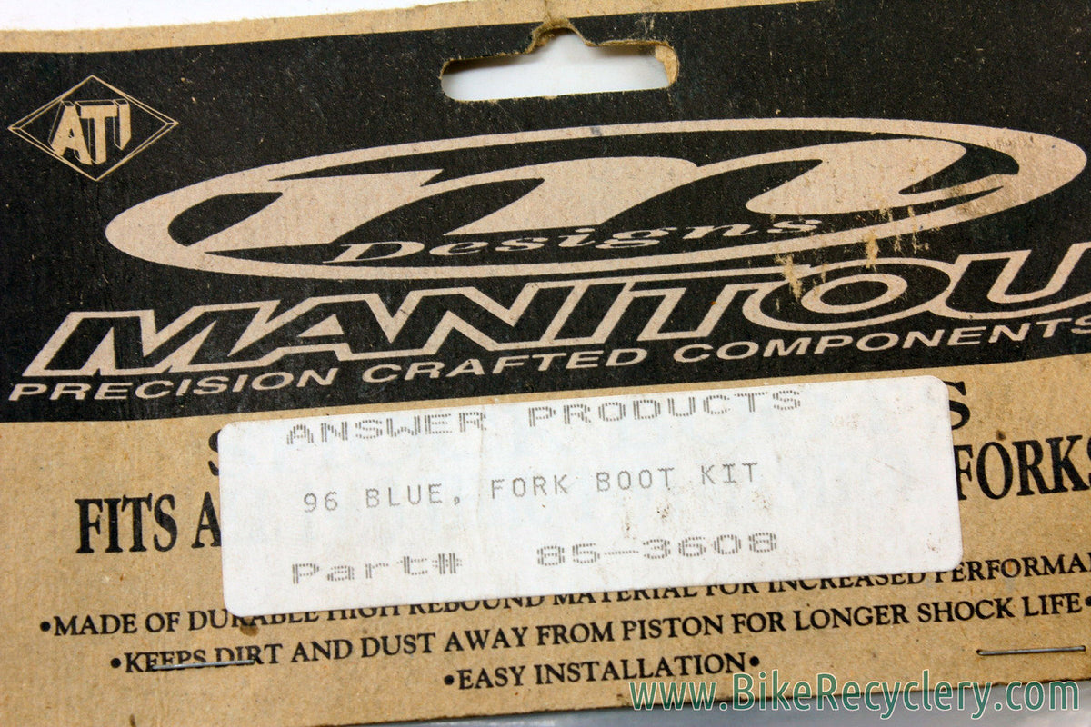 NIB/NOS 1996 Manitou Fork Boots: M4, EFC - Blue