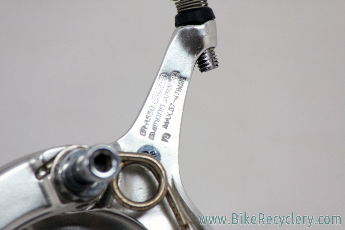 NOS Shimano RX100 Dual Pivot Brakeset: BR-A550 - Mid/Long Reach 47/57mm - Super SLR