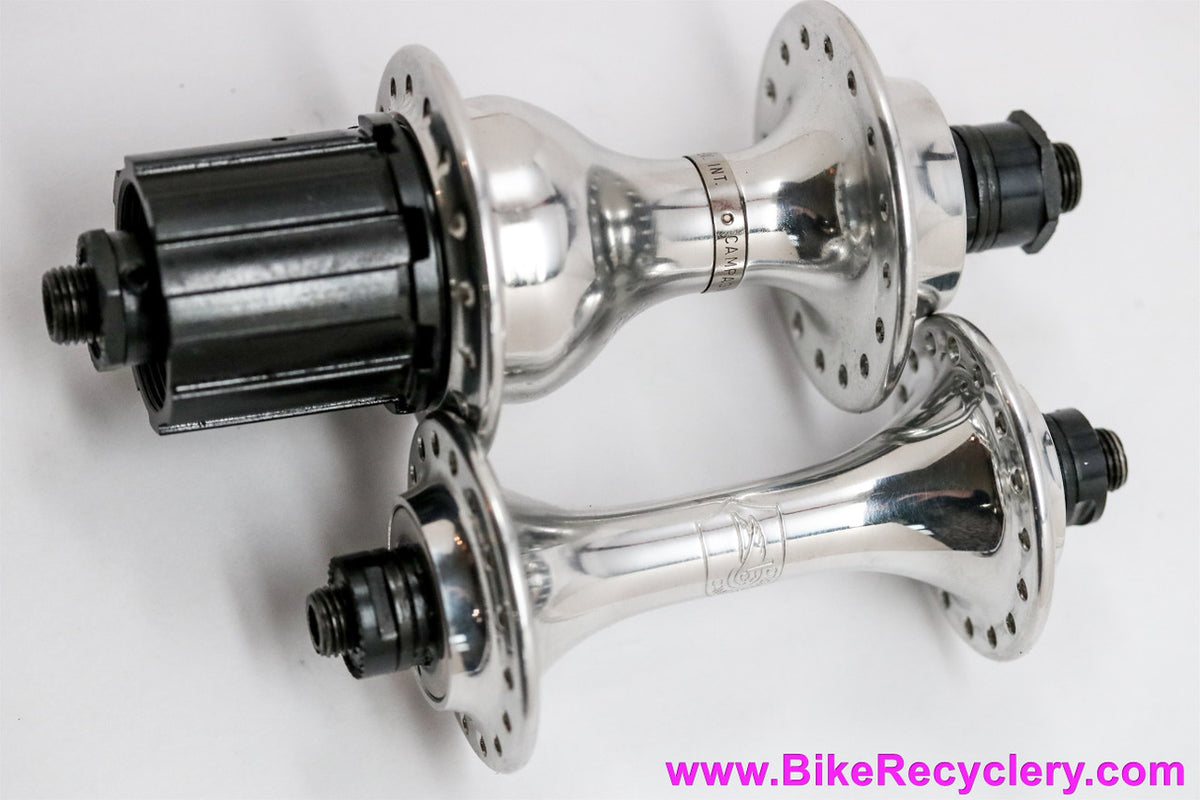 NIB/NOS Campagnolo Athena RS 7s Cassette Hubset & QR: 126mm - 32H - Rare