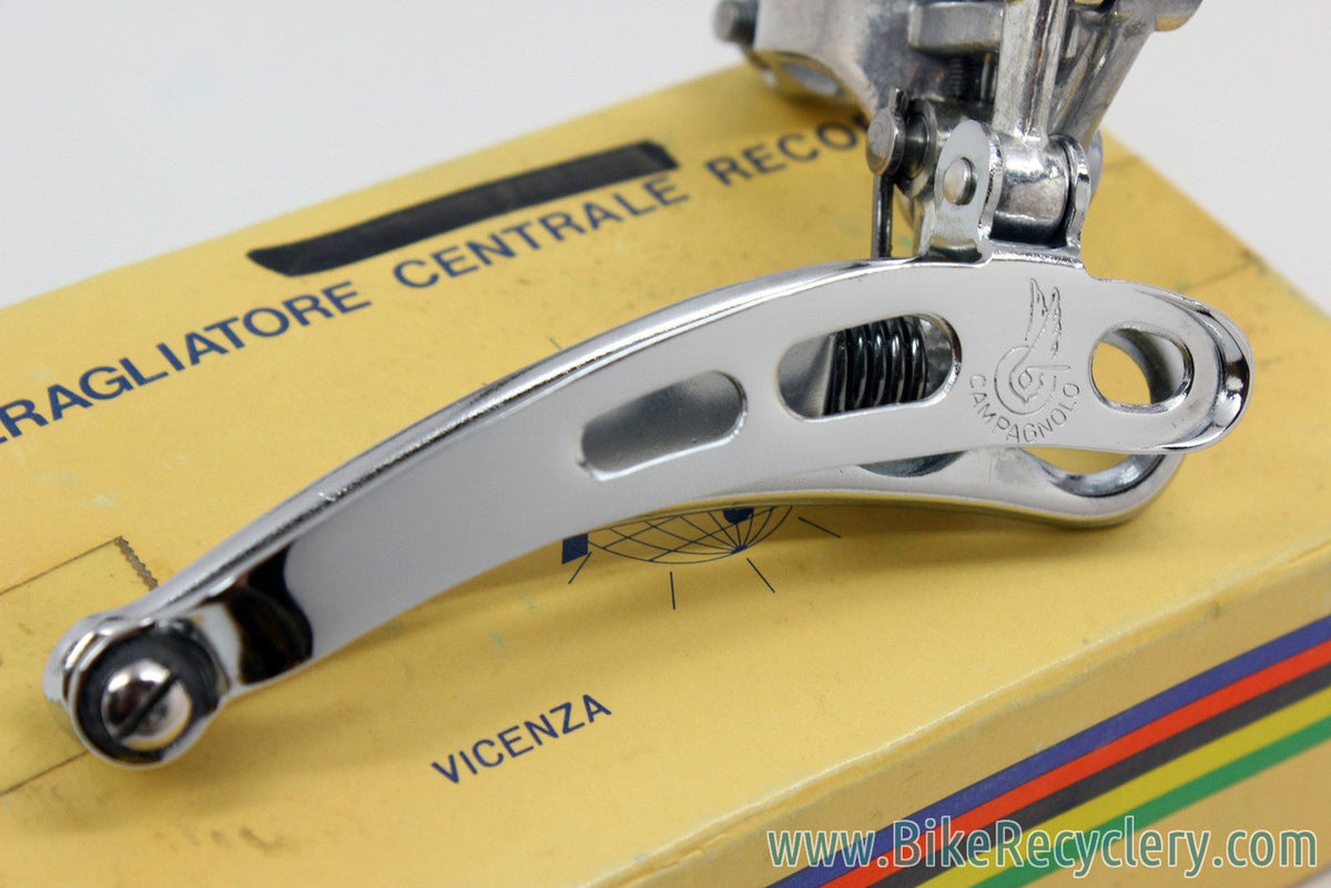NIB/NOS Campagnolo Nuovo Record Front Derailleur: Three Hole - 1980's - 1052/NT