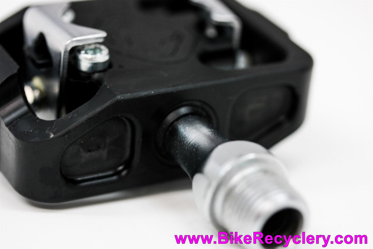 NOS WTB Stealth MP250 Clipless Pedals & Cleats: Early USA Built Version! - SPD Compatible - Thermoplastic! 260g - Rare Vintage Restoration Goodies