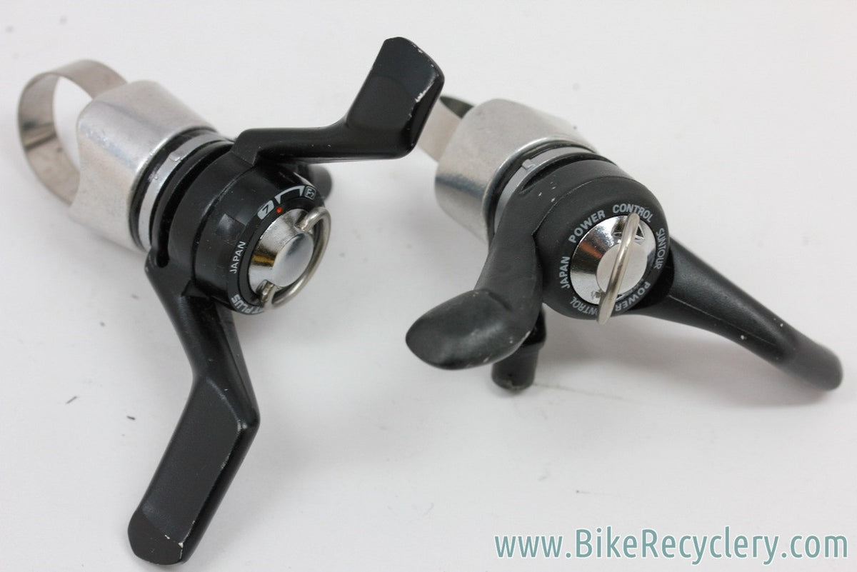 Suntour Command Butterfly Shifters: 5/6/7 Speed Triple/Double (Near Mint)