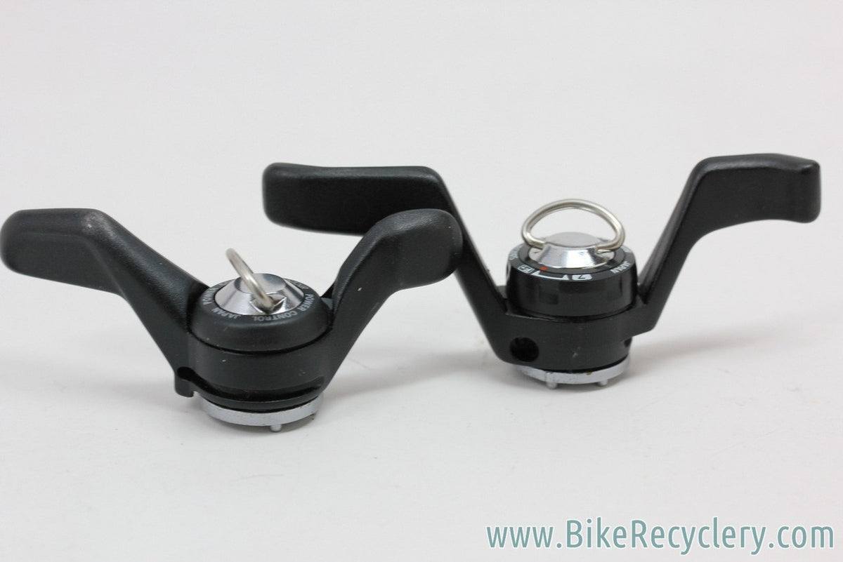 Suntour Command Butterfly Shifter LOT: 4 Shifters - Missing Clamp Parts (Near Mint)