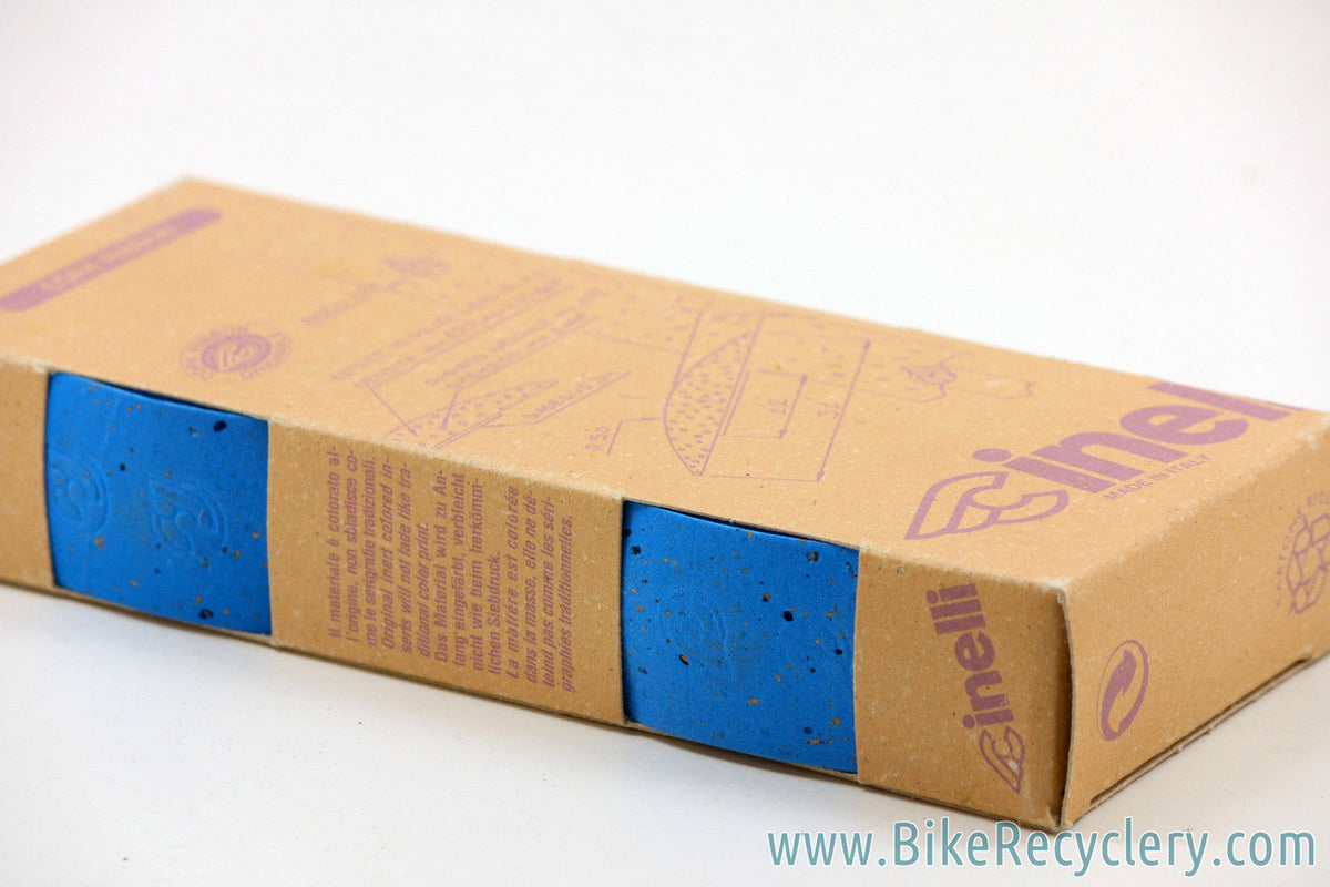 Cinelli Cork Handlebar Tape: Navy Blue